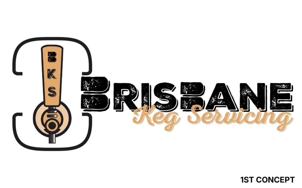 Brisbane Keg Servicing draft 1st concept logo
