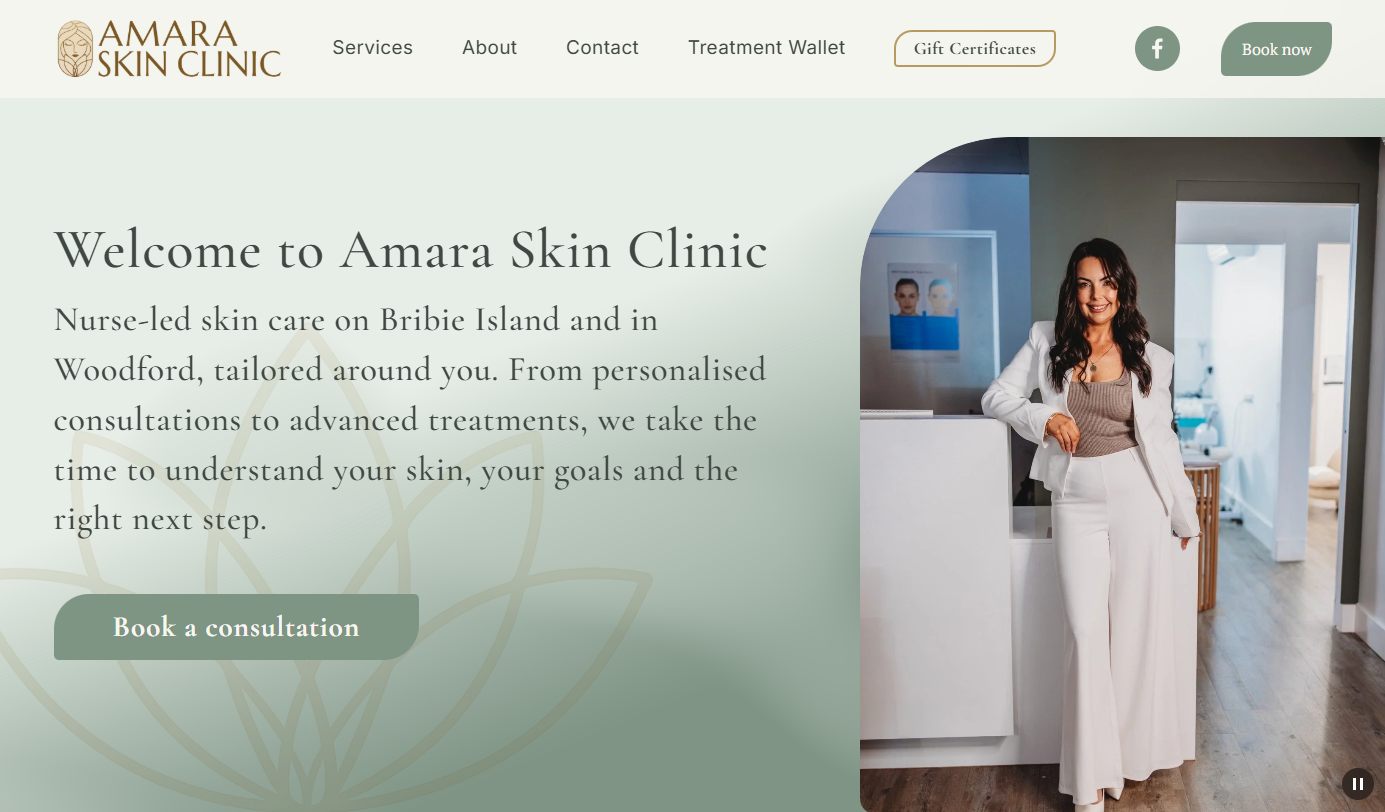 View the Amara Skin Clinic case study